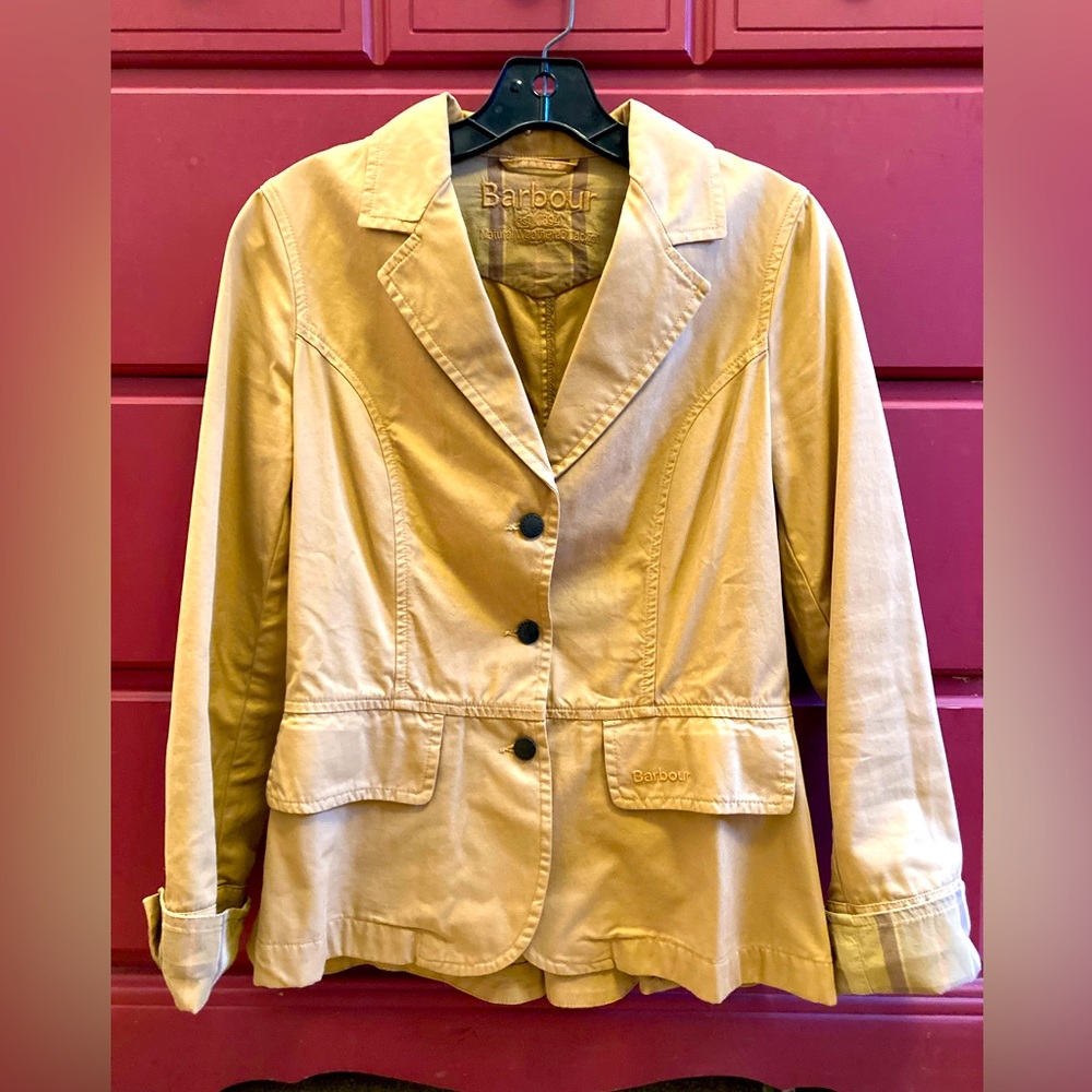 Barbour Blazer Jacket. Size 6. Like New!
